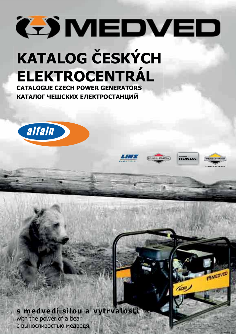 Katalog elektrocentral MEDVED CZ