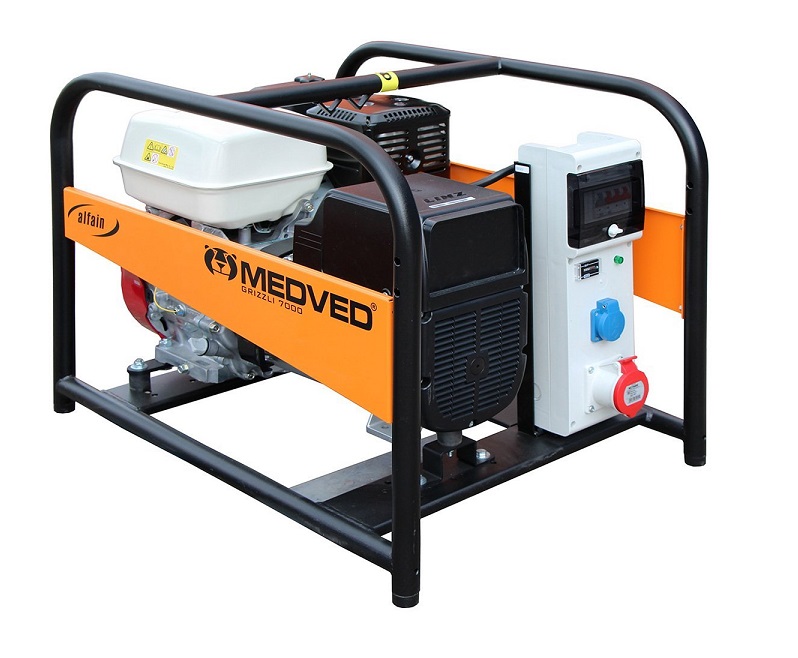 Třífázová elektrocentrála MEDVED Grizzli 9000 H CCL