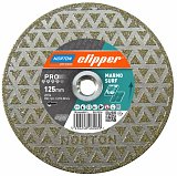 Brusný diamantový kotouč s přírubou na kámen NORTON Clipper PRO SURF 230 x 70/22,23 mm