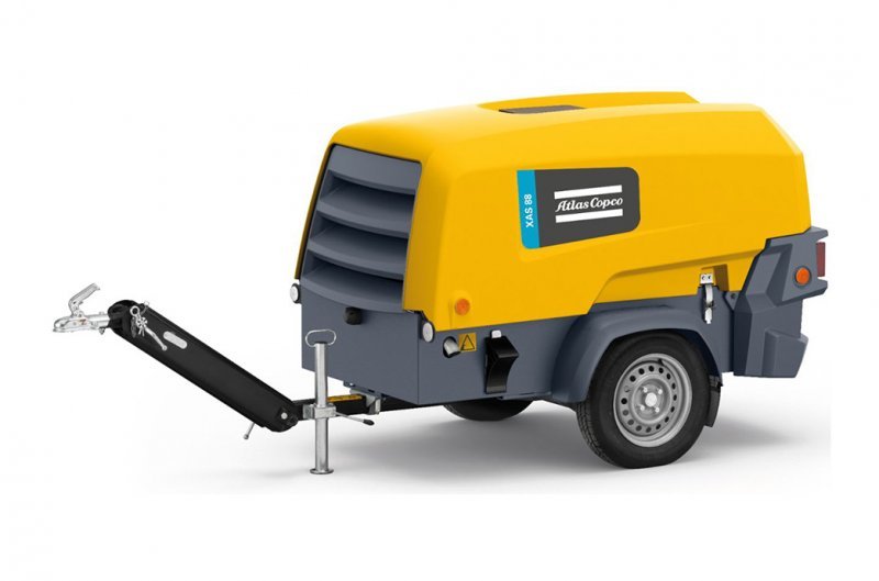 Mobilní šroubový kompresor Atlas Copco XAS 88 Kd PE Atlas Copco - pronájem Olomouc Mobilní šroubový kompresor Atlas Copco XAS 88 Kd PE Atlas Copco - pronájem Olomouc