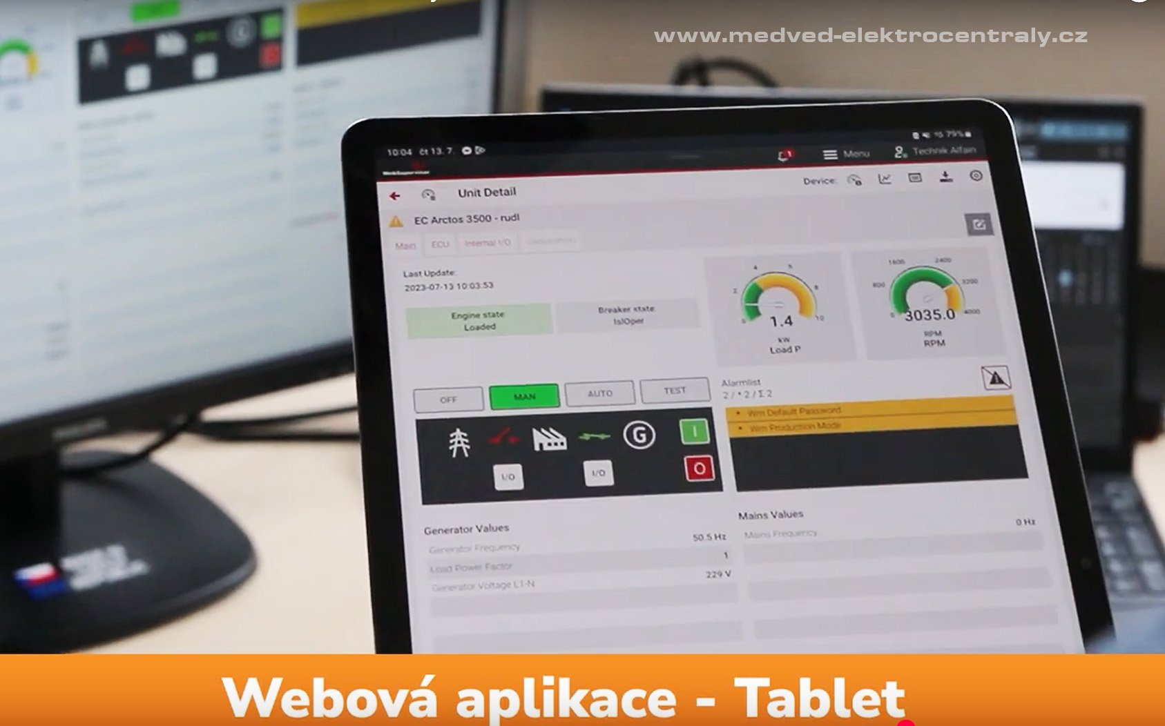 Automatický záložný zdroj MEDVED Arctos 5000 H AVR ATS COMAP AMF s technickou podporou Automatický záložný zdroj MEDVED Arctos 5000 H AVR ATS COMAP AMF s technickou podporou
