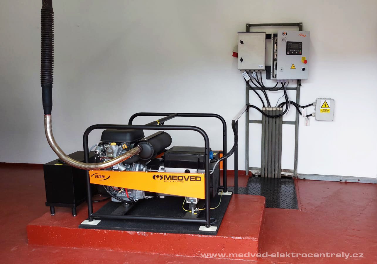 Automatický záložný zdroj MEDVED Grizzli 7000 H CCL ATS COMAP AMF s technickou podporou Automatický záložný zdroj MEDVED Grizzli 7000 H CCL ATS COMAP AMF s technickou podporou
