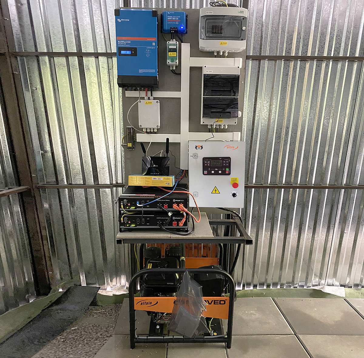 Automatický záložný zdroj MEDVED Grizzli 24000 V AVR ATS COMAP AMF s technickou podporou Automatický záložný zdroj MEDVED Grizzli 24000 V AVR ATS COMAP AMF s technickou podporou